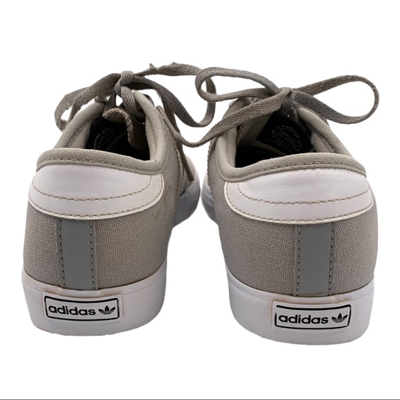 Adidas Originals Campus Canvas Gray Sneakers - Picture 4 of 8